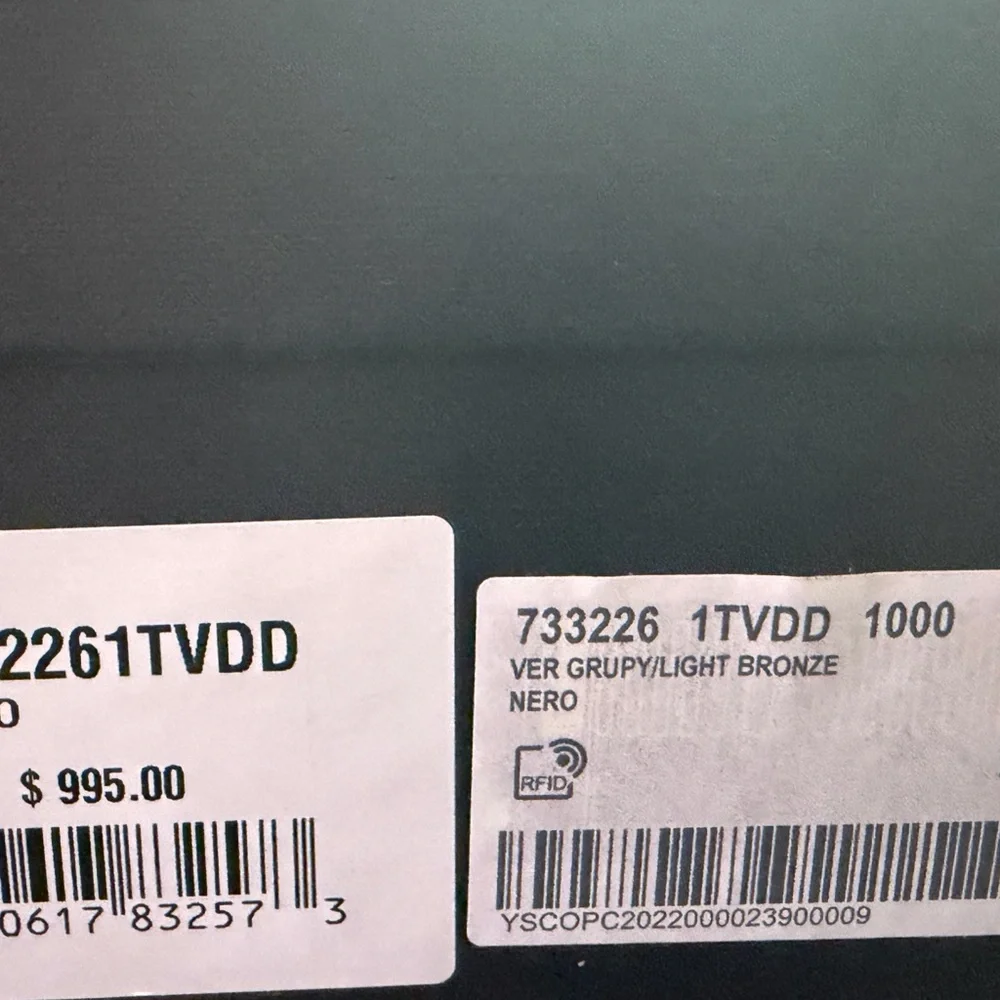 Saint Laurent - Blade patent leather ballet flats - Picture 4 of 8